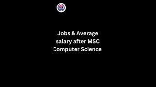 Highest Paying Jobs after MSC Computer Science [upl. by Eiramyma]