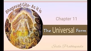 Bhagavad Gita 111633 The Universal Form SrimadBhagavatam [upl. by Fiona]