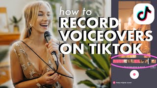 How To Record A Voiceover In TikTok  StepByStep [upl. by Aseeram483]