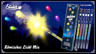 8 Schuss RÃ¶mische Lichter Kal C  Mix  Funke [upl. by Jada837]