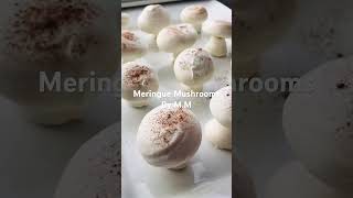 Meringue Mushrooms  madefromscratch cookies perfect for kidsparty [upl. by Hpesoj227]