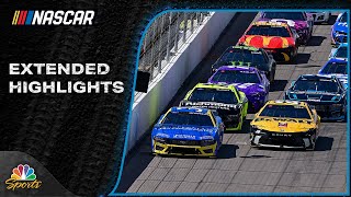 NASCAR Cup Series EXTENDED HIGHLIGHTS Enjoy Illinois 300  6224  Motorsports on NBC [upl. by Lerak]