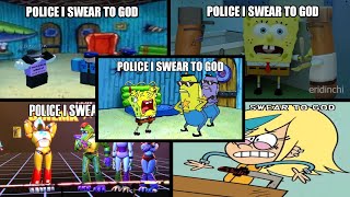 POLICE I SWEAR TO GOD in diffrent versions [upl. by Achorn]