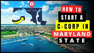 How to Start a C Corp in Maryland in 2024 CCorporation Online  Incorporate in Maryland MD State [upl. by Lama]