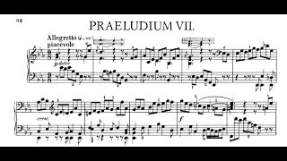 JS Bach Prelude and Fugue No7 in Ebmajor quotWellTempered Clavierquot Book II BWV 876 [upl. by Repip409]