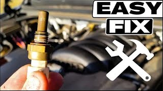 GM SUVTruck Fan Wont Turn Off or temp not reading EASY FIX Suburban Tahoe Yukon Silverado [upl. by Lareena138]