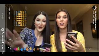 Catriona Gray amp Sonia Fergina Citra Live Instagram Official Puteri Indonesia [upl. by Gustavus891]