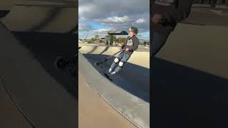 First kickless youtubeshorts skateboarding scooters [upl. by Frayne742]