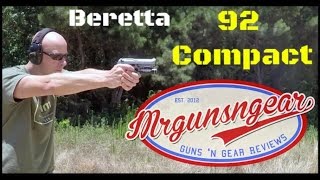 Beretta Compact M9A1 Inox Pistol Review HD [upl. by Anauq]