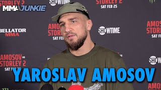 Putin Is Crazy Yaroslav Amosov Opens Up On War Before MMA Return  Bellator 291 [upl. by Hadik]