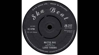 Lord Tanamo Mattie Rag  a k a Ol Matilda [upl. by Ytsirt503]