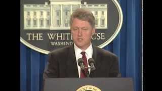 President Clintons Remarks Re The OKC Bombing 1995 [upl. by Norven677]