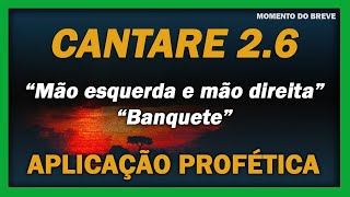 Cantares Salomão 26  Mão esquerda e da Mão direita  Banquete [upl. by Epotimet875]