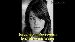 Françoise Hardy  quotLamitiéquot  lyrics HD [upl. by Ganley]