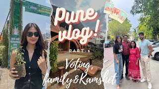 PUNE VLOG  PART1 Travel Friends amp Family  Kamshet diaries [upl. by Margi]