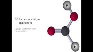 CHIMIE 11  Chimie organique PT 10 ester [upl. by Melgar]