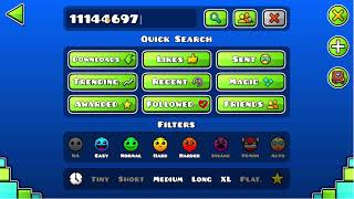 Level request  Geometry Dash  just dont send me demonsim bad at playing it haha [upl. by Kokoruda301]