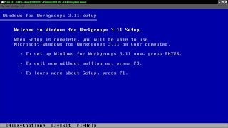 PCem Tutorial  Download amp Install Microsoft Windows for Workgroups 311 [upl. by Aivekal]