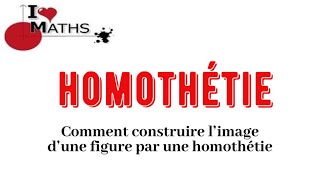 Homothétie  rapport k positif [upl. by Pastelki]