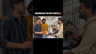 Singing Sad Song In Delhi Metro  Sad Reactions😭  Jhopdi K metrosinging singing prank [upl. by Aksehcnarf]