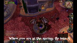 HOW TO Flying in Dalaran WOW [upl. by Nebuer]