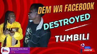 DEM WA FACEBOOK DESTROYS TUMBILI LIVE ON CAMERA [upl. by Corotto]