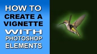 How To Create A Vignette With Photoshop Elements [upl. by Abil46]