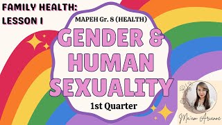 MAPEH Grade 8 Health PART 1 quotGENDER AND HUMAN SEXUALITYquot 1st Quarter [upl. by Meletius]