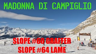 Madonna di Campiglio  SLOPE 60 GRAFFER  SLOPE 64 LAME [upl. by Lenette]