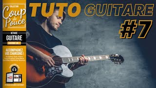 APPRENDRE LA GUITARE ACOUSTIQUE 7 Les Accords en barré [upl. by Stiegler283]