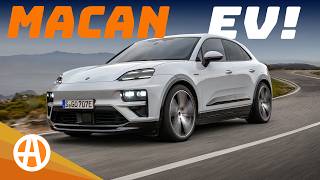 2024 Porsche Macan EV is Quiet but Quick [upl. by Gerard]