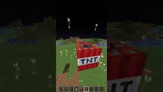 POV a skeleton hits you minecraft gaming [upl. by Nahttam]