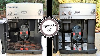 DeLonghi Coffee Machine  Revival and Restoring DeLonghi ESAM Magnifica [upl. by Ttoile617]