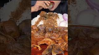 CHICKEN LIVER CURRY WITH RICE AND ONION CHICKEN CURRY MUKBANGEATINGSOUND [upl. by Dionne]