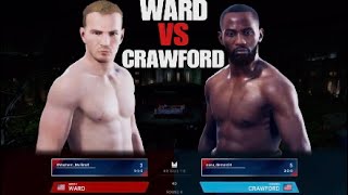 MICKY WARD VS TERENCE CRAWFORD ONLINE UNDISPUTED [upl. by Arekahs]