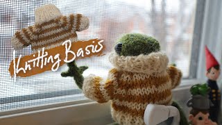 everything youll need to know as a beginner  How to Knitting Basics [upl. by Anicul]