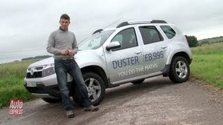 Dacia Duster review offroad  Auto Express [upl. by Notlehs]