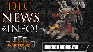 New DLC Info  Greenskins Ogres Khorne Campaign MechanicsUnits  Warhammer 3 [upl. by Eimerej276]