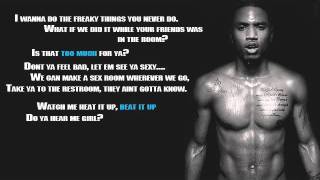 Trey Songz  Unusual w lyrics [upl. by Snowber]