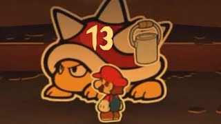 Paper Mario Color Splash Part 13 Kiwano Temple HeavyWeight Lead To Bonesation [upl. by Ardnasac]