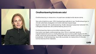 LHV veebiseminar Omafinantseeringu võimalustest [upl. by Karilynn]