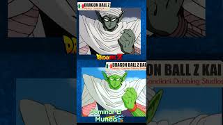 Doblaje de Dragon Ball Z y Dragon Ball Z Kai comparación 3 [upl. by Nauj]