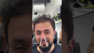 ￼Wax reaction wax balayage barbershop barber beauty reaction funny [upl. by Ayt]