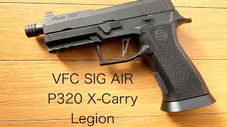 VFC SIG AIR P320 XCarry Legion airsoft M18 [upl. by Stephanus]