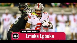 Ohio States Emeka Egbuka on what hes seen from the secondary after Oregon loss [upl. by Faxun]