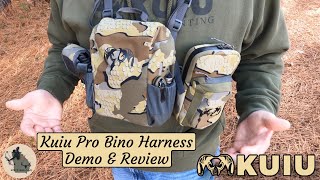 Kuiu Pro Bino Harness  Demo amp Review [upl. by Letnuahs]