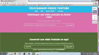 comment telecharger video youtube en ligne [upl. by Akym]