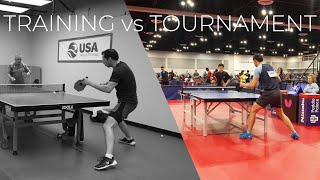 Training vs Tournament [upl. by Vinn]