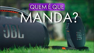 JBL XTREME 4 VS BOOMBOX 3  Qual a Melhor Caixa Da Empresa [upl. by Klaus]