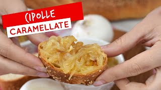 Cipolle caramellate in padella ricetta facile e super versatile [upl. by Etta]